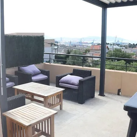 Estaque Cozy Nest With A Magical View Of The Sea Apartment Marseille Exterior photo